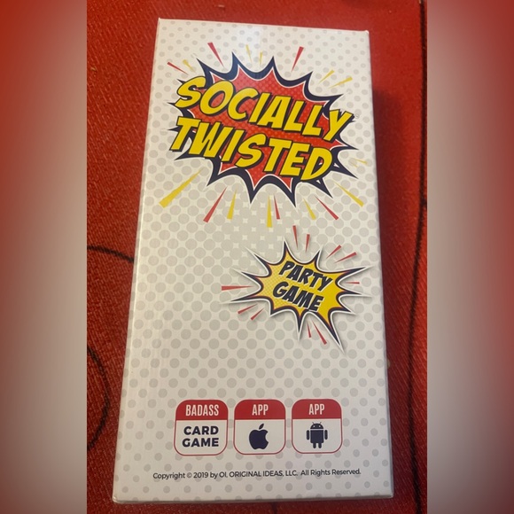 Socially Twisted Party Card Game - Picture 1 of 5
